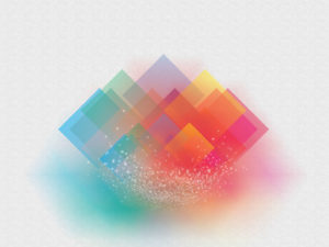 Colorful Rectangular Form Background