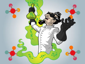 Crazy Scientist Powerpoint Templates