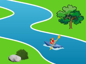 Rafting in the River Powerpoint Templates