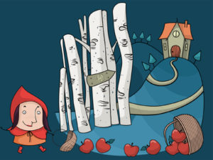 Red Riding Hood Powerpoint Backgrounds