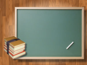 Books and Black Board Backgrounds