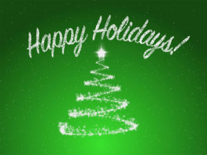 Happy Holidays PPT Background