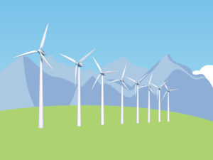 Wind Energy Turbines Background