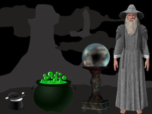 Wizard Magic Black Backgrounds